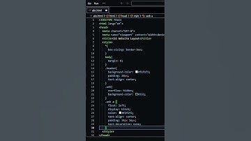 Css Website layout | create website layout using css and html #shorts #viralshorts #shortsfeed#viral