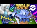 *MEGA EVOLUTIONS IN GO BATTLE LEAGUE MASTER* Pokemon GO // Mega Steelix, Mega Altaria & more