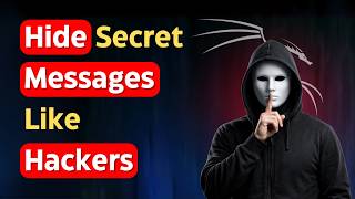 How To Hide Secret Messages In Text Using Kali Linux?