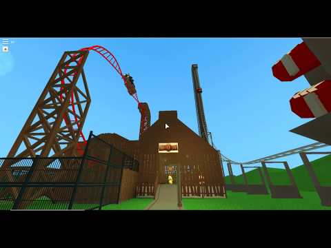 The Giant Drop Recreation In Roblox Youtube - movie park truss roblox