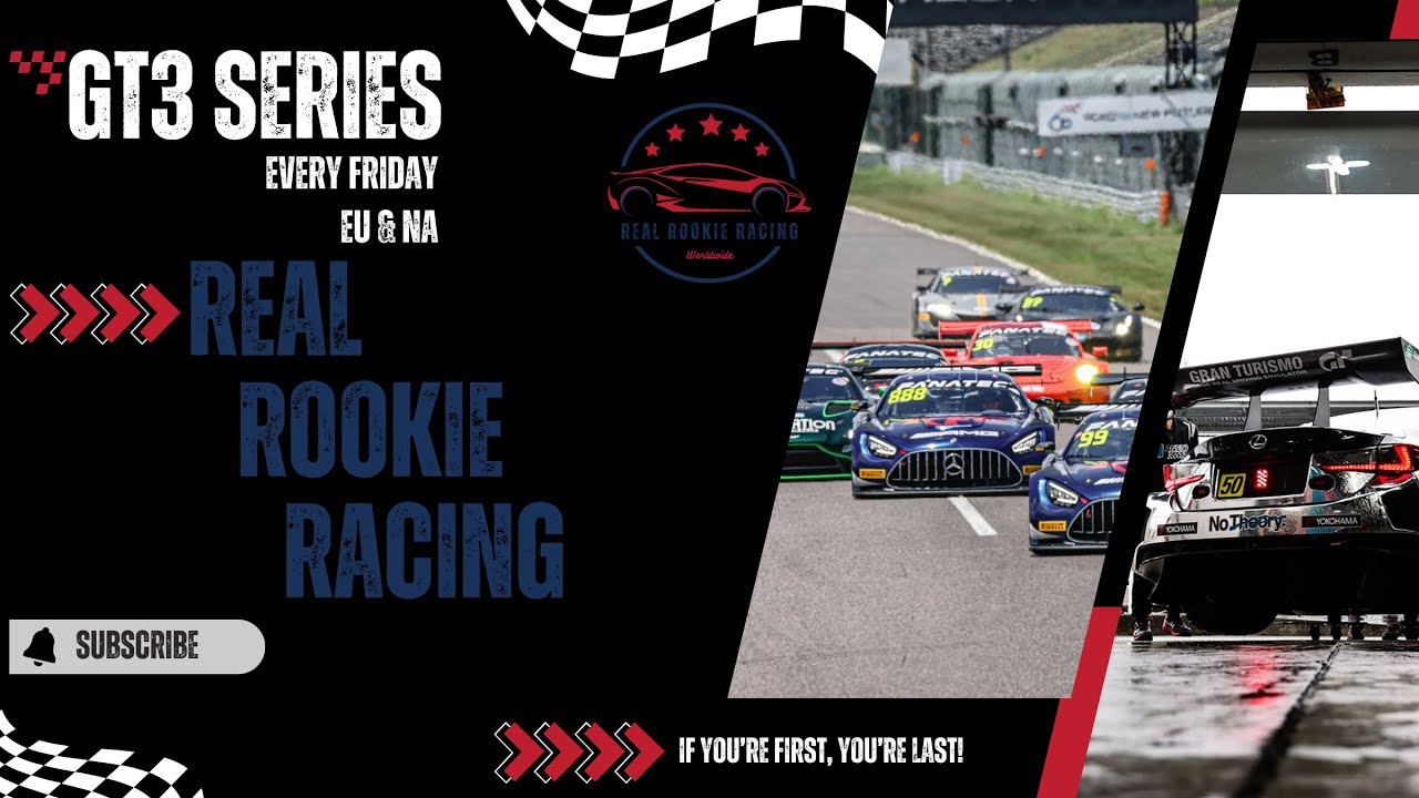 [RRR] Real Rookie Racing - GT3 Series - Zandvoort Circuit Guide - YouTube
