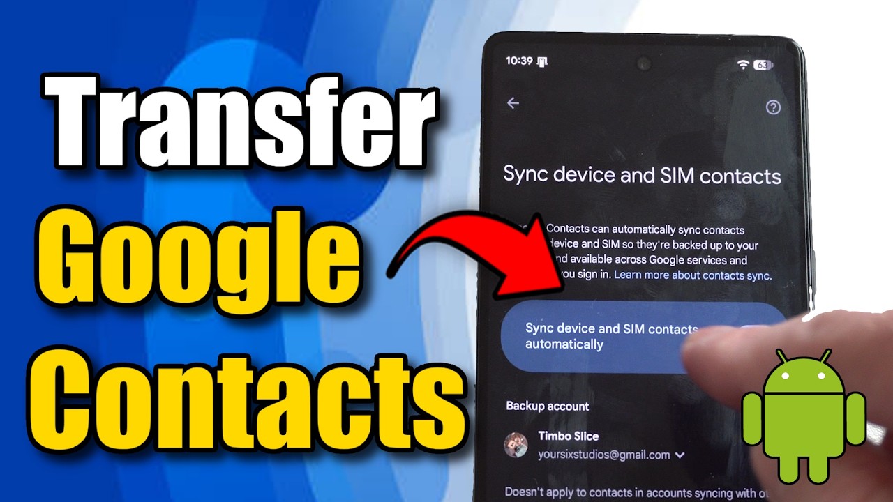 How to Transfer Contacts From Android Phone to Android Phone (Best ...