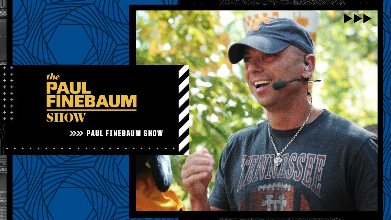 Kenny Chesney on his love for Tennessee football and broadcaster John Ward | The Paul Finebaum Show