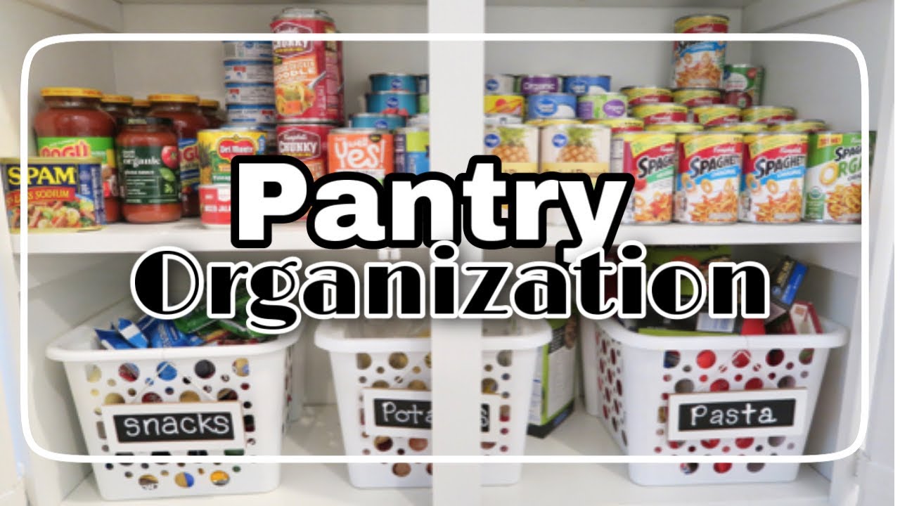 Pantry Organization & Grocery Haul! | Kitchen Organization Ideas! - YouTube