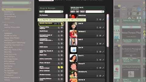 Share VoiceThread with a Group: Option 2
