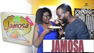 YaadMentz Tries Jamosas (Jamaican Samosas) | YaadMentz Tries Episode 35