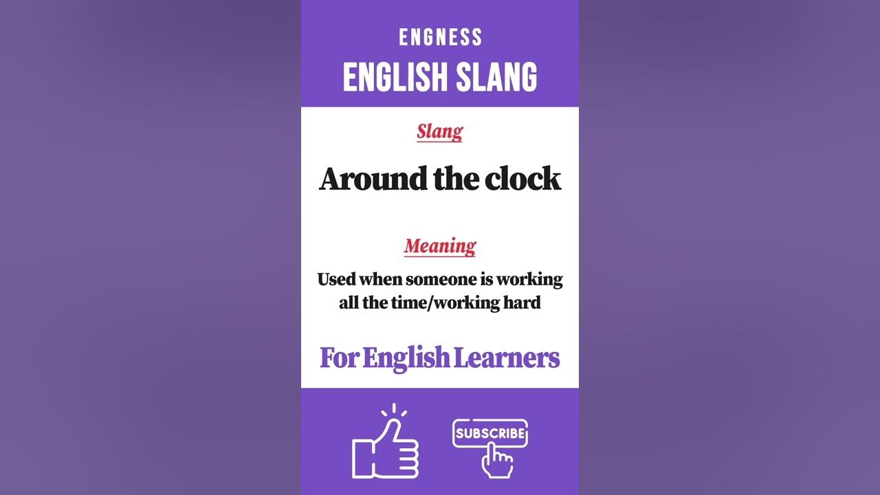 Around the clock Meaning Engness YouTube
