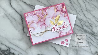 Create Simple Thank You Cards with the Artistically Inked Suite by Stampin’ Up!