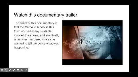 Bias using film techniques - Google Slides