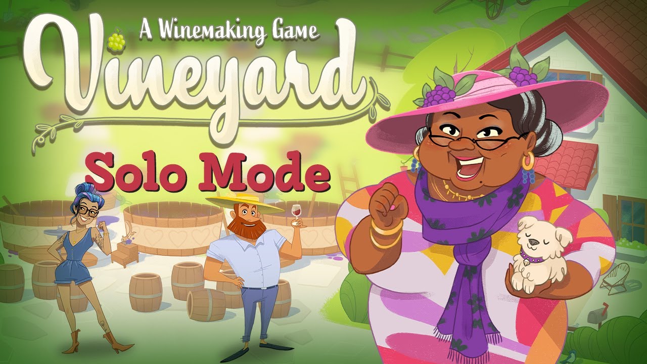 Vineyard Solo Mode: Gameplay and Full Playthrough
