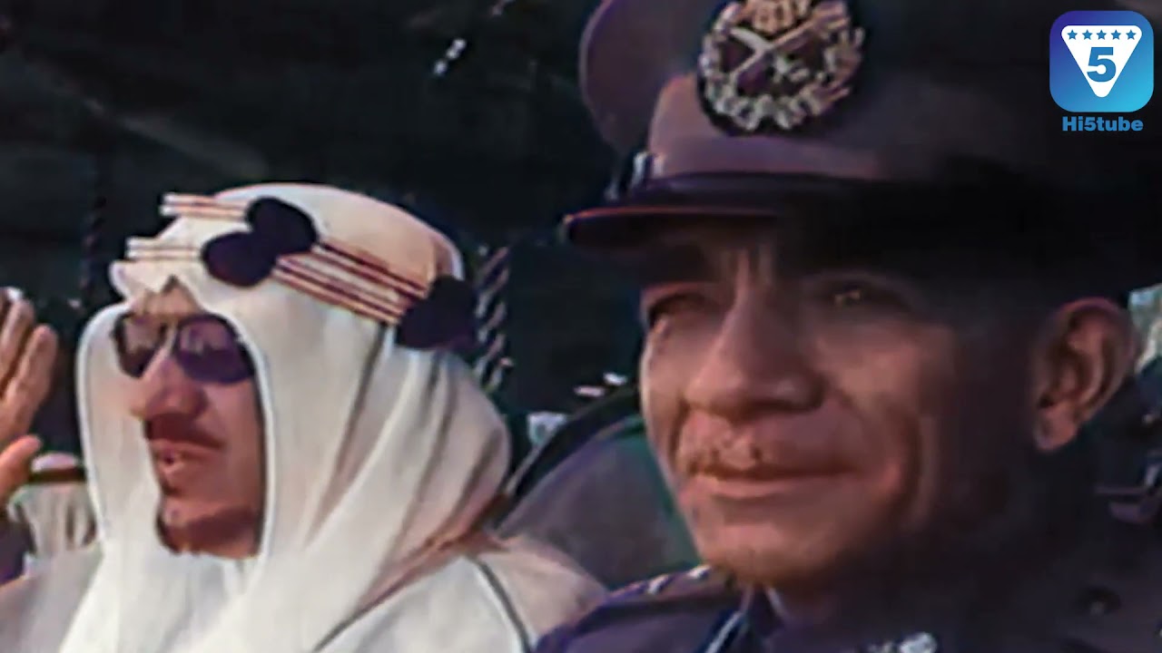 زيارة الملك سعود رحمه الله الى مصر ١٩٥٤م