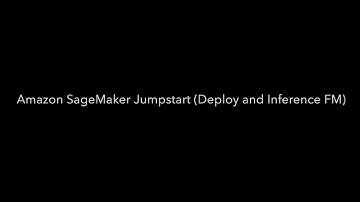 Deploy and inference Llama 2 70b chat model on Amazon SageMaker Jumpstart