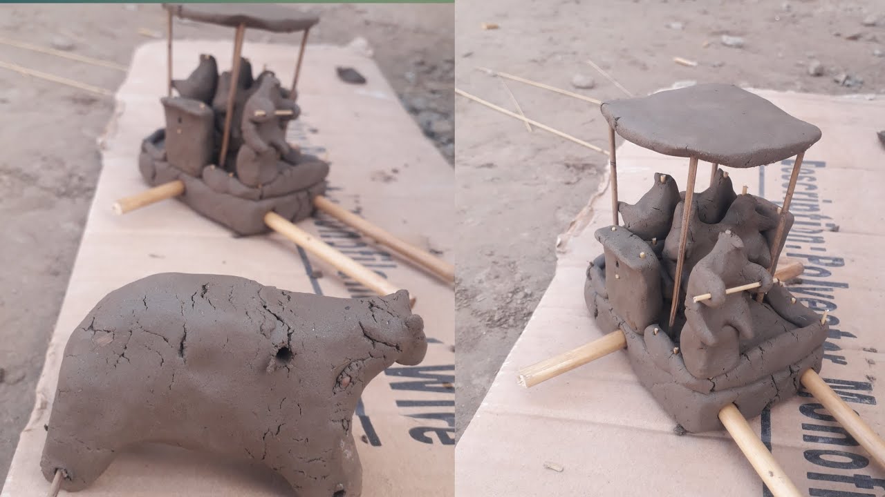 Making Tanga Horse🐴 With Mud|Mud animals