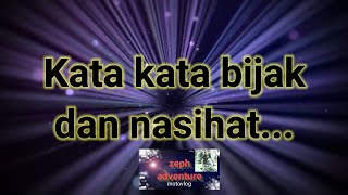 kumpulan KATA-KATA BIJAK DAN NASIHAT  MOTIVASI || MOTOVLOG