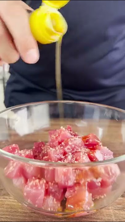 Homemade Poke Bowls
