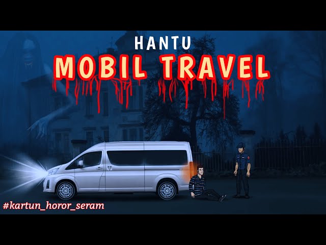 Kartun Hantu Seram Terbaru | Hantu Mobil Travel | Kartun horor class=