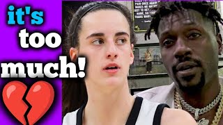 ANTONIO BROWN  SLAMS CAITLIN CLARK AGAIN!