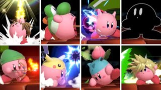 Super Smash Bros. Ultimate - All Kirby Hats and Powers (All DLC Included)