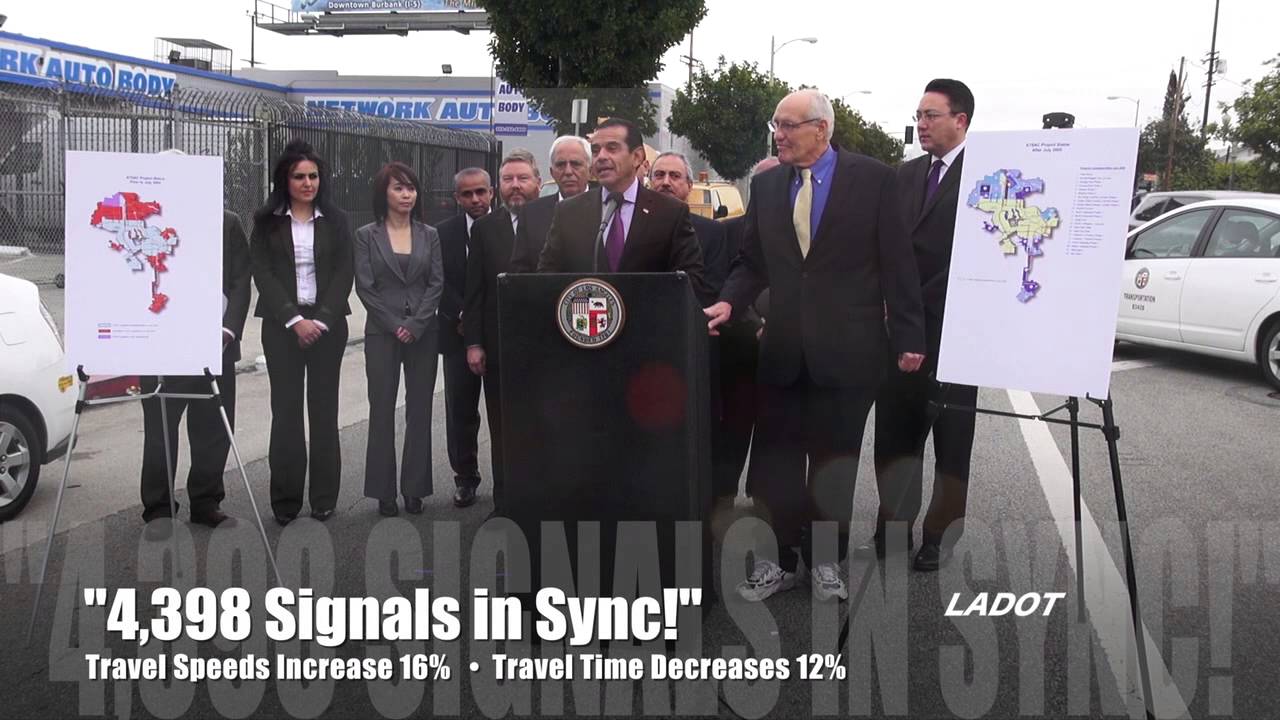 LA Completes Signal Synchronization