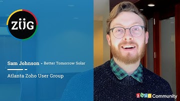 Atlanta Zoho User Group - Sam Johnson on ZUG meetups