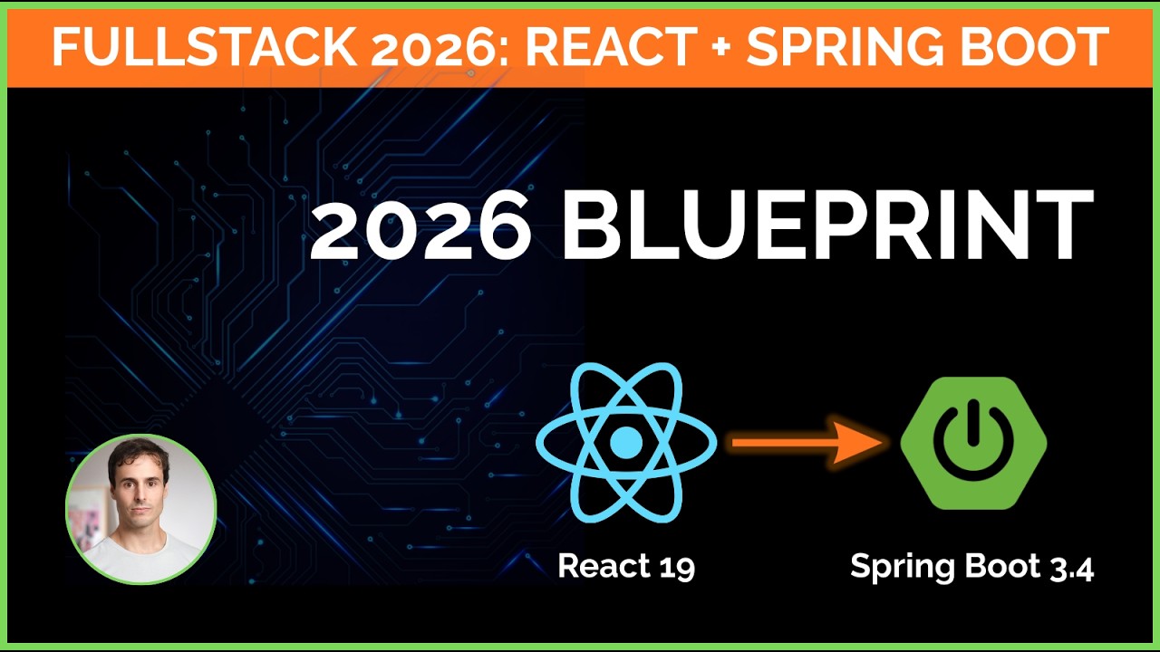 The 2026 Fullstack Blueprint: Spring Boot 3.4 & React 19 - YouTube