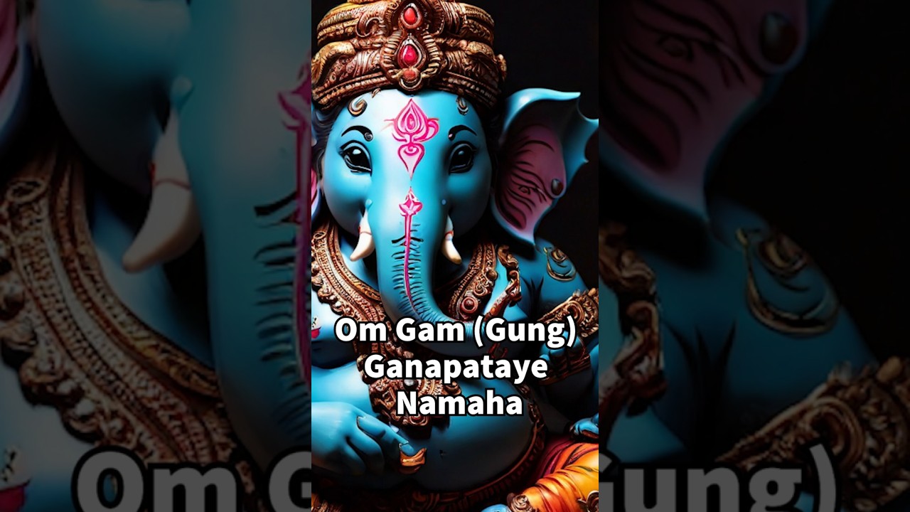 Root Chakra Mantra: Om Gam Ganapataye Namaha