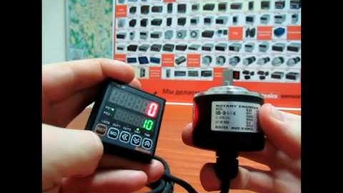 Счётчик таймер CT6S + энкодер E40S8