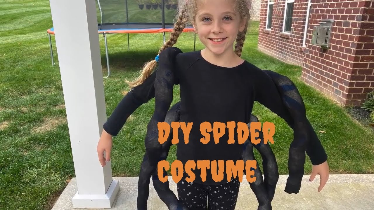 DIY Spider Costume - YouTube