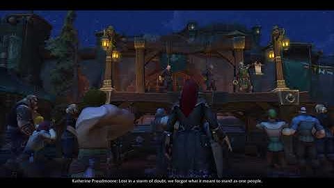 Patch 8.1.5 - Kul Tiran Allied Race Intro Cinematic