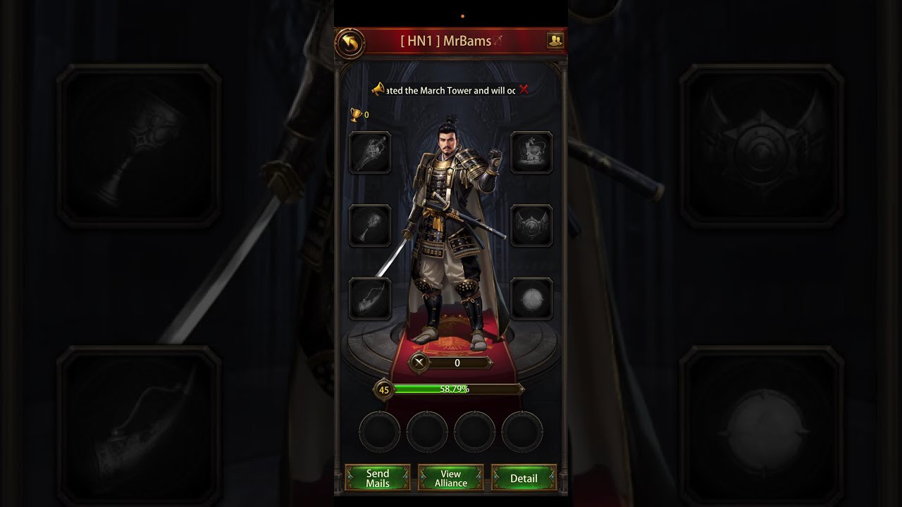 Evony Chalons BRO 521 vs HN1 464 POD 597 and LOC 538 No Show