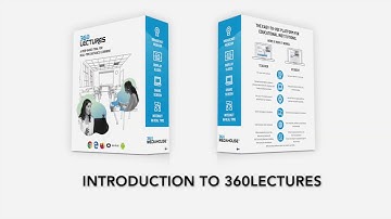 How to host online lectures - 360Lectures demovideo