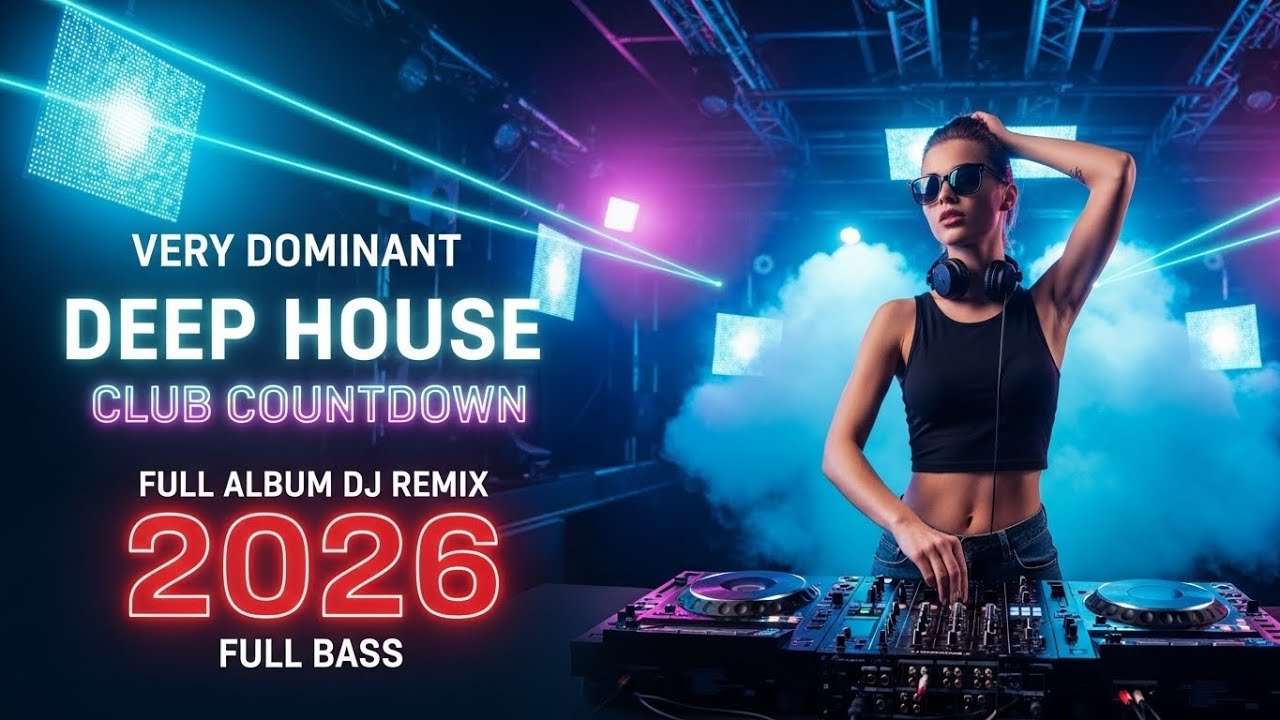 Deep House Club Countdown 🎶 Full Album DJ Remix 2026 🎶 Full Bass
