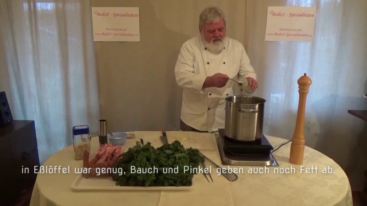 Grünkohl mit Pinkel nach traditionellem Oldenburger Rezept