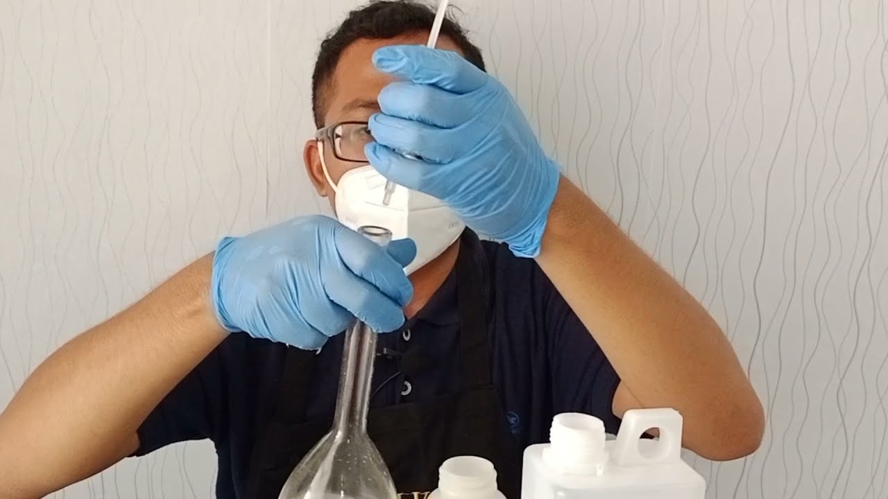 Pengujian FFA ( Asam Lemak Bebas ) Coconut Oil dalam bahan baku GASS