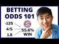 Betting odds explained  sports betting 101