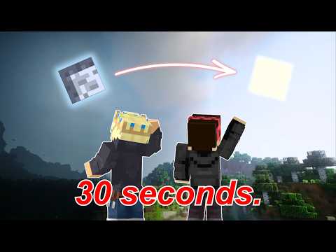 We Beat Minecraft at 100x SPEED (kinda...)