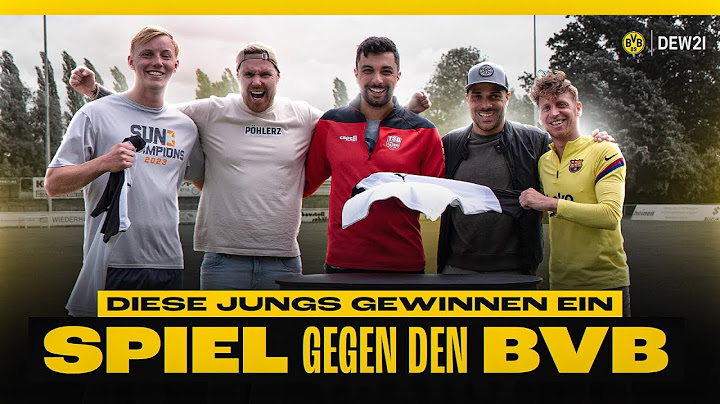 Das DEW21 Traumspiel | Ihr TRAUM wird WAHR 🤩 Einmal im Leben gegen Borussia Dortmund spielen 🔥