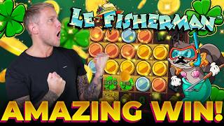 MY INCREDIBLE WIN ON LE FISHERMAN (INSANE COINS IN BONUS GAME) 🏆😵 screenshot 5
