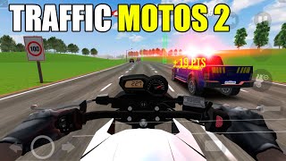 DANDO FUGA da POLÍCIA de XJ6 só o CANO! - Traffic Motos 2 screenshot 3