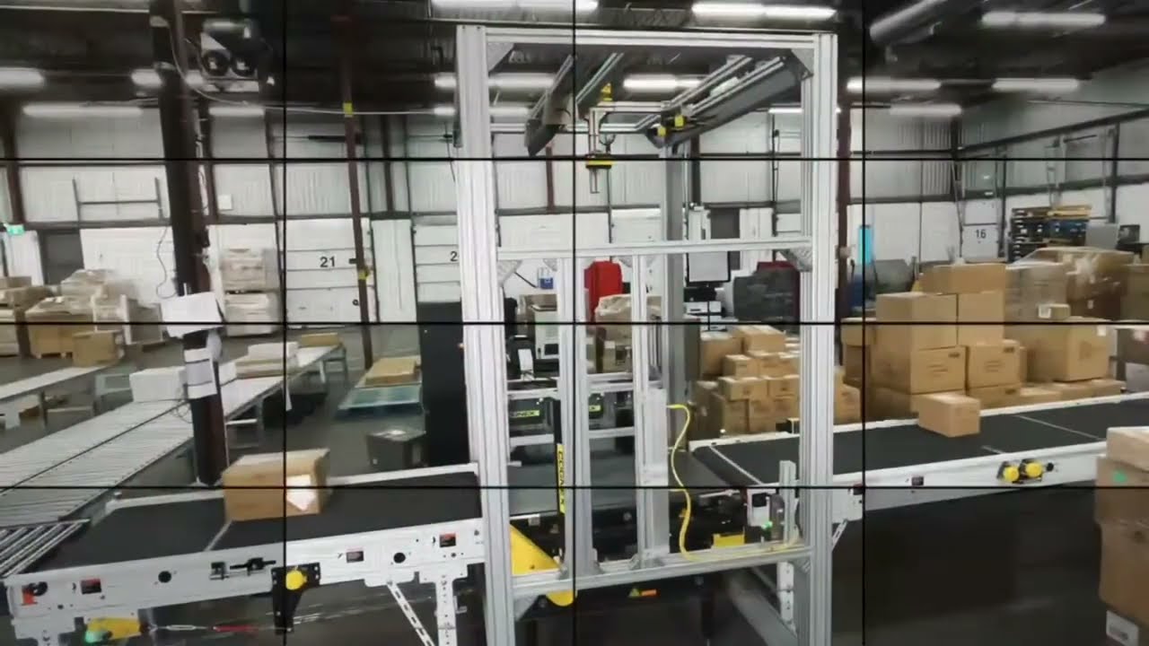 Conveyor Dimensioning and Weighing System