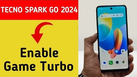 How to use game space, Tecno Spark go 2024 me game turbo on kaise karen