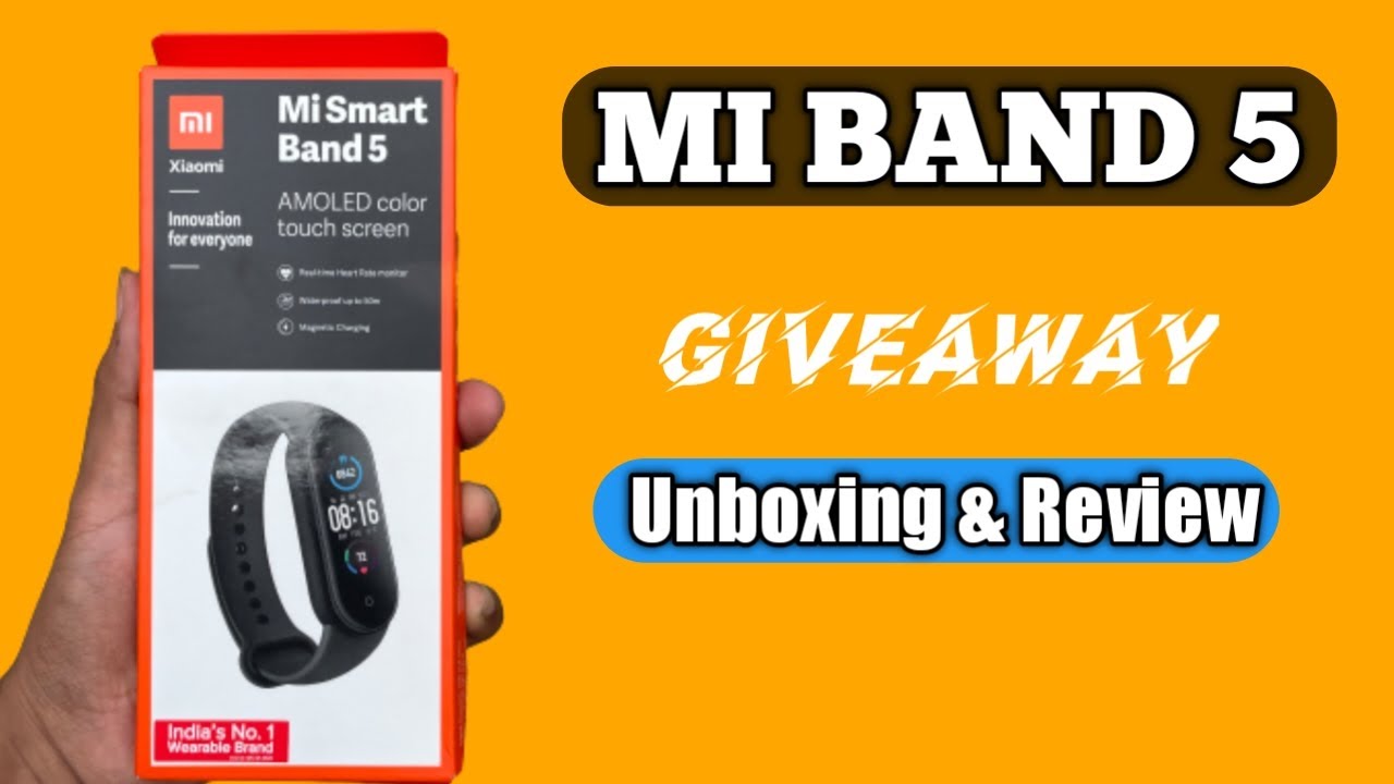 Mi Band 5 Unboxing & Review
