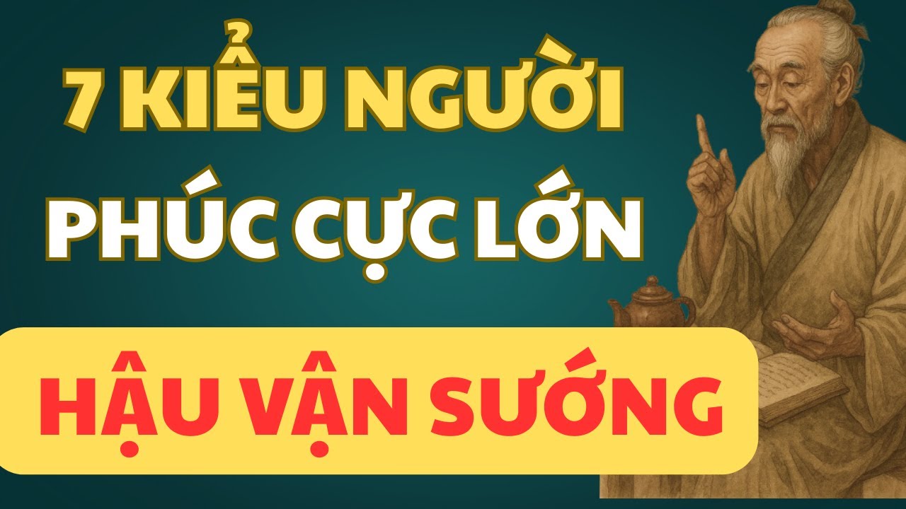 Cổ Nhân Dạy: 7 Kiểu Người Phúc Lớn, Cả Đời Gặp Quý Nhân, Hậu Vận Sướng | Cổ Học Tinh Hoa