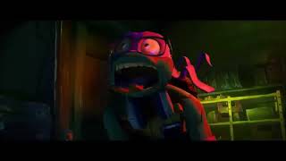 Donatello Gets Stabbed In The Leg, But He Screams The Doctor Who Derbyshire Sting