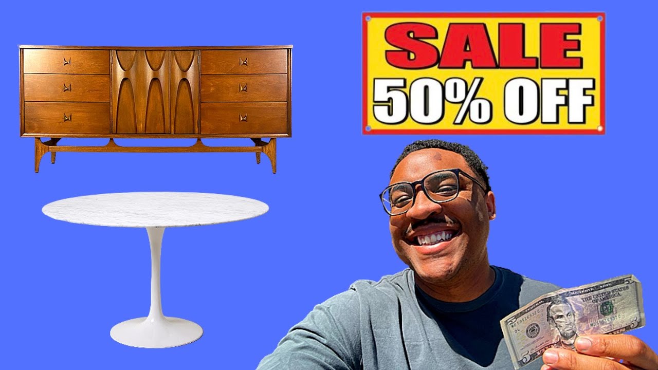 Finding Bargains on Mid-Century Modern Furniture!