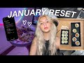 January reset  rsolutions journaling et grand mnage  vlog