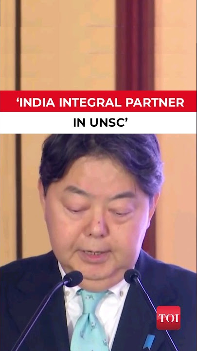 Japanese FM Yoshimasa Hayashi: ‘India an integral partner in UNSC’ | India-Japan forum