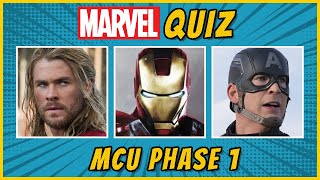 MARVEL QUIZ | Phase 1 MCU Trivia Questions and Answers