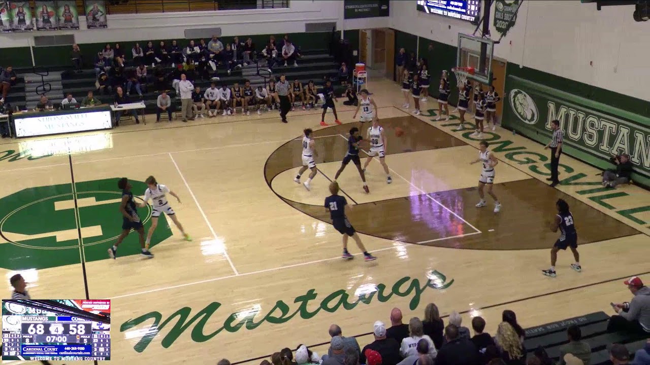 Strongsville High vs Solon High School Boys' Varsity Basketball YouTube