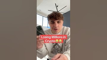Losing Millions in Crypto😭😭😭
